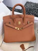 hm birkin 25cm gold togo leather gold hardware