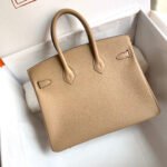 hm birkin 25cm beige togo leather gold hardware
