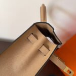 hm kelly 25cm beige epsom leather gold hardware