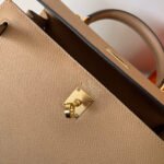 hm kelly 25cm beige epsom leather gold hardware