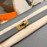 hm kelly 25cm gris mouette epsom leather gold hardware