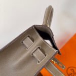 hm kelly 28cm etain epsom leather gold hardware