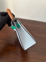 hm kelly mini 20 cloud blue epsom silver hardware