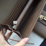 hm kelly classic wallet 20.5 cedar calfskin