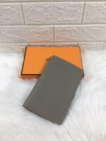 hm dogon wallet 20 gray grained calfskin