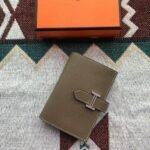 bearn compact wallet 12 in medium brown epsom leather