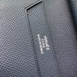 bearn compact wallet 12 in prussian blue epsom leather