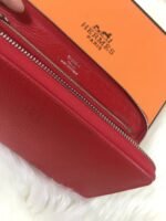 hm silk'in classic wallet 20 apple grained calfskin