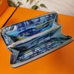 hm zipper wallet 20 grey epsom