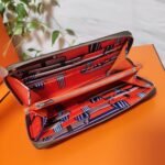 hm zipper wallet 20 brown epsom