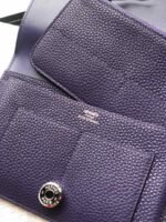 hm dogon wallet 20 purple togo shw