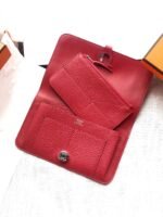 hm dogon wallet 20 red togo shw