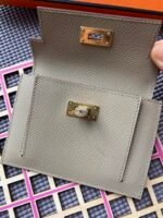 hm kelly pocket 13.5 light brown epsom ghw