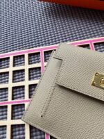 hm kelly pocket 13.5 light brown epsom ghw