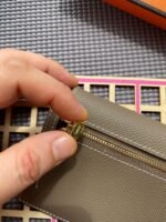 hm kelly pocket 13.5 brown epsom ghw