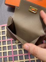 hm kelly pocket 13.5 brown epsom ghw