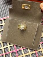 hm kelly pocket 13.5 brown epsom ghw