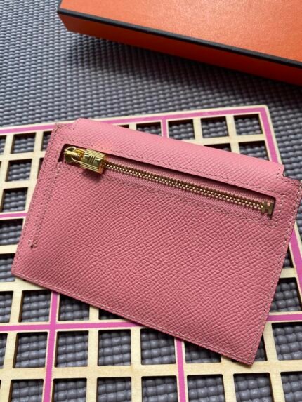 hm kelly pocket 13.5 pink epsom ghw