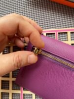 hm kelly pocket 13.5 purple epsom ghw