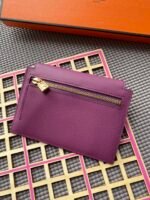 hm kelly pocket 13.5 purple epsom ghw