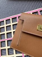 hm kelly pocket 13.5 tan epsom ghw