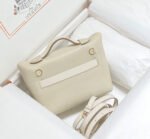 mini 24/24 21cm in off white evercolor calfskin gold kelly buckle