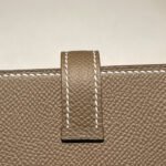 hm mini bearn wallet 10.5 etoupe epsom gold hardware
