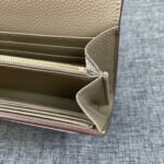 hm clutch constance 22 khaki calfskin gold hardware