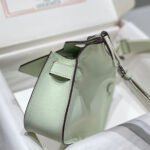 hm jypsiere shoulder bag 23 in light green calfskin silver hardware