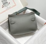 hm jypsiere shoulder bag 23 in grey calfskin gold hardware