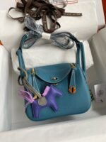 HERM Mini Lindy, 19cm, D2, TC Skin - 图片 7