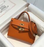 hm kelly mini 20 orange epsom gold hardware aaa premium quality