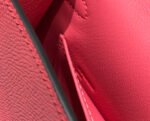 hm kelly mini 20 dark pink epsom gold hardware