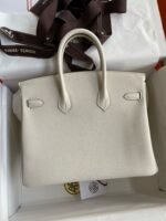 hm birkin 25cm cream togo leather gold hardware