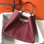 HERM Garden Party 30 Bag In Bordeaux Taurillon Leather - 图片 3