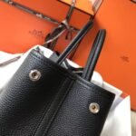 HERM Garden Party 30 Bag In Black Taurillon Leather - 图片 5