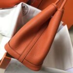 HERM Garden Party 30 Bag In Orange Taurillon Leather - 图片 2