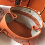 HERM Garden Party 30 Bag In Orange Taurillon Leather - 图片 8