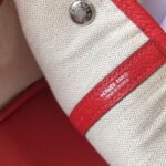 HERM Garden Party 30 Bag In Red Taurillon Leather - 图片 5