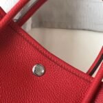 HERM Garden Party 30 Bag In Red Taurillon Leather - 图片 7