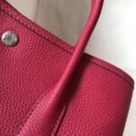 HERM Garden Party 30 Bag In Rose Red Taurillon Leather - 图片 5