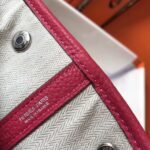 HERM Garden Party 30 Bag In Rose Red Taurillon Leather - 图片 6