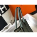 HERM Garden Party 30 Bag In Vert Amande Taurillon Leather - 图片 3