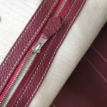 HERM Garden Party 36 Bag In Bordeaux Clemence Leather - 图片 7