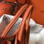 HERM Garden Party 36 Bag In Orange Clemence Leather - 图片 3