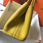 HERM Garden Party 36 Bag In Yellow Clemence Leather - 图片 2