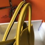 HERM Garden Party 36 Bag In Yellow Clemence Leather - 图片 3