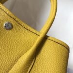 HERM Garden Party 36 Bag In Yellow Clemence Leather - 图片 4