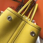HERM Garden Party 36 Bag In Yellow Clemence Leather - 图片 6