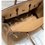 HERM Birkin 25cm Bag In Chai Clemence Leather GHW - 图片 9